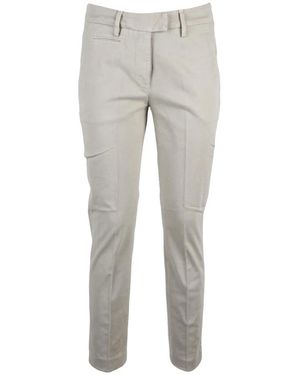 Dondup Broeken ,Katoen Perfect Chinos - Grijs