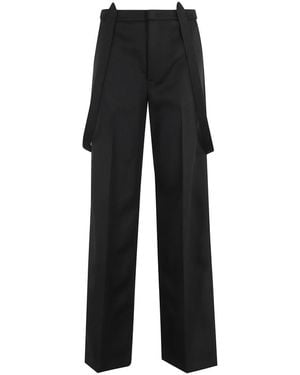 Dondup Wide Pants - Black