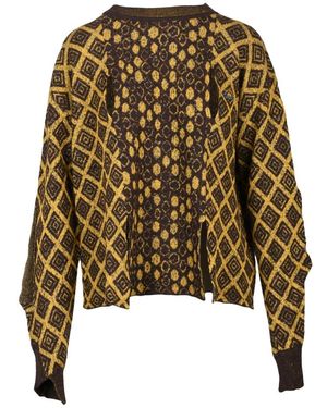 Vivienne Westwood Round-Neck Knitwear - Giallo
