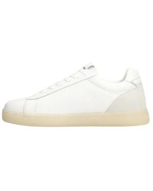 Palm Angels Palm Tennis Lea Sneakers - Wit