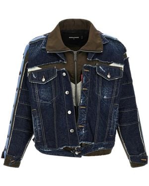 DSquared² Denim Jackets - Azul