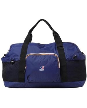 K-Way Blaue Reisetasche Für Moderne Reisende