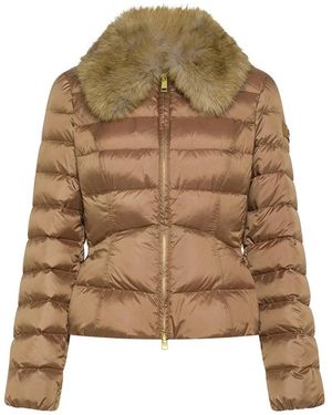 Peuterey Donsjack Met Ritssluiting - Naturel