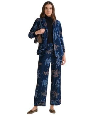 Maliparmi Cropped Trousers - Azul