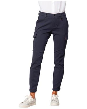 Mason's Cropped Trousers - Blauw