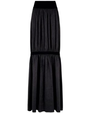 Cortana Maxi Skirts - Black