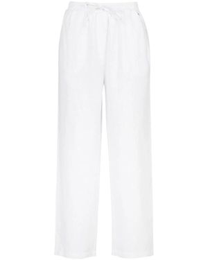 Barbour Wide Trousers - Blanco