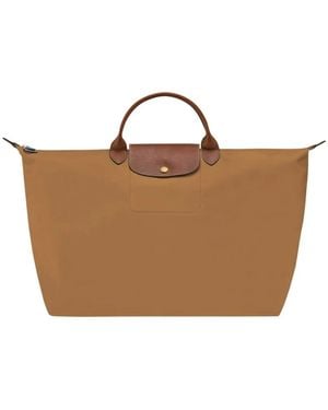 Longchamp Original Reisetasche Le Pliage - Braun