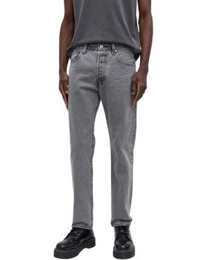 Levi's 501 Original Fit Gerades Jeans - Grau