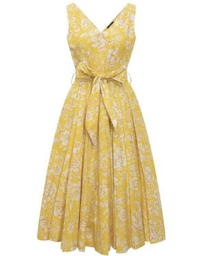 Lavi Midi Dresses - Giallo