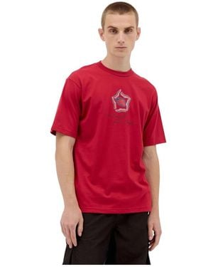 Ice & Techno T-Shirts - Red