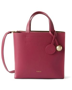 Furla Tassen ,Rood ,Leer Divide It Tote S