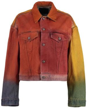 R13 Eli Denim Jacket - Rot