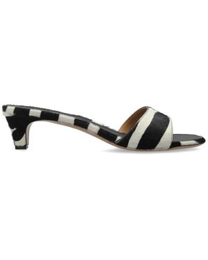 Ferragamo Heeled Mules - Black