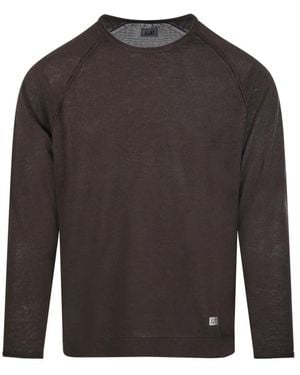 C.P. Company Round-Neck Knitwear - Grey