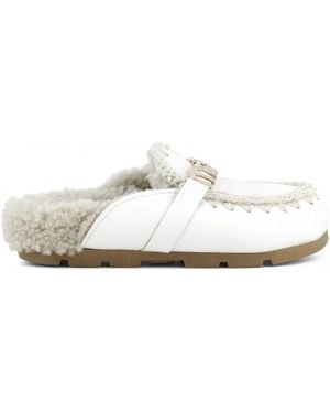 Mou Mules - White