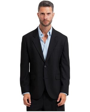 HUGO Maßgeschneiderter Twill-Anzug - Schwarz
