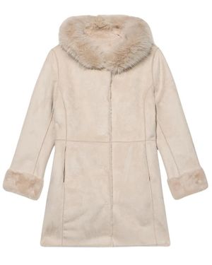 Oltre Jassen ,Polyester Zachte Stoffen Jas - Naturel