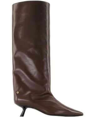 Anine Bing Tall Hilda Boots - Brown