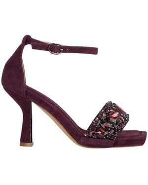 Alma En Pena. High Heel Sandals - Purple