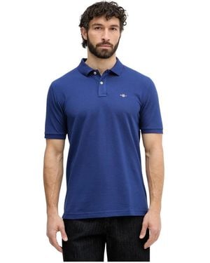 GANT Polo Hemden - Blauw