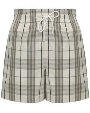 Burberry Short Shorts - Grey