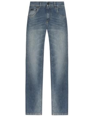 Dolce & Gabbana Slim-Fit Jeans - Azul