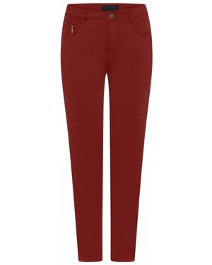 Cro Slim-Fit Trousers - Rojo