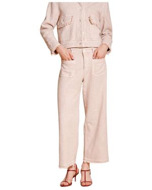 Mason's Wide Trousers - Pink
