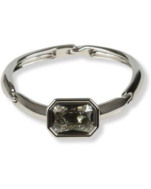 Lanvin Ring Met Kettingschakel - Metallic