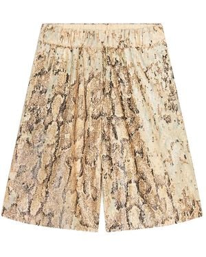 Dries Van Noten Short Shorts - Natural