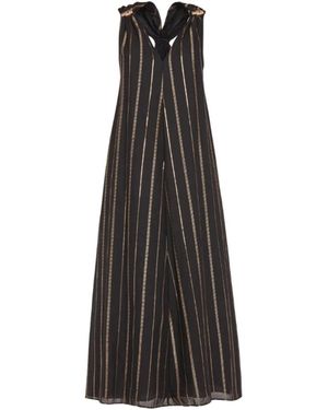SIMONA CORSELLINI Midi Dresses - Negro