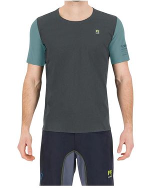 Karpos Tops ,Veelkleurig ,Ledro Tee - Blauw