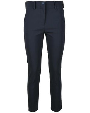 Liviana Conti Slim-Fit Trousers - Blue