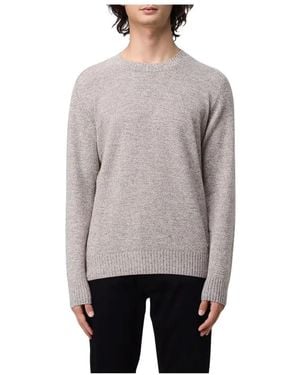 Brooksfield Round-Neck Knitwear - Grigio