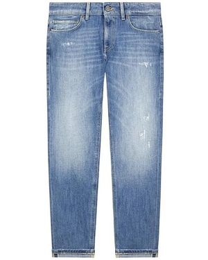 Dondup Cropped Jeans - Blue