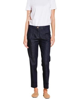 Mason's Cropped Jeans - Azul