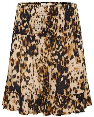 Kaffe Short Dresses - Naturel
