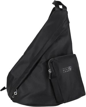 MM6 by Maison Margiela Japanische slingtasche - Schwarz