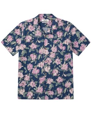 Kestin Short Sleeve Shirts - Bleu