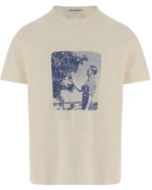 JW Anderson T-Shirts - Natural