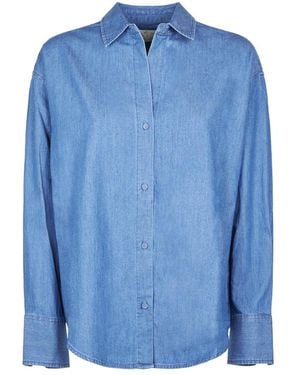 MC2 Saint Barth Denim Shirts - Blue