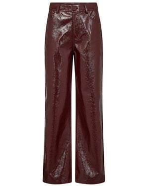 co'couture Straight Trousers - Red