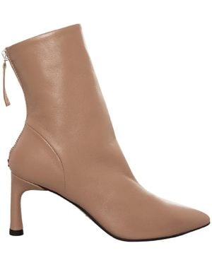 Halmanera Heeled Boots - Marron