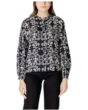 Ichi Blouses - Black