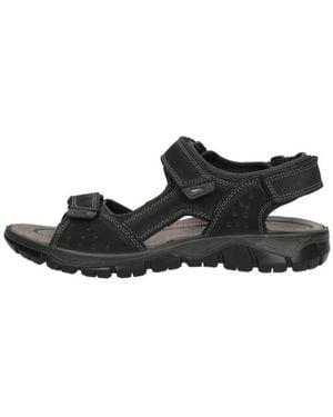 Imac Flache Sandalen - Schwarz
