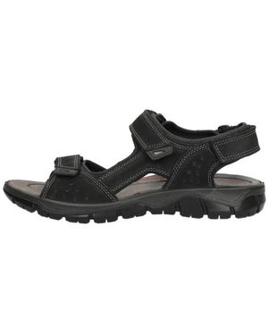 Imac Schoenen ,Zwart ,Platte Sandalen