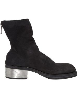 Guidi Schoenen ,Zwart ,Start Op Met Achter Zip