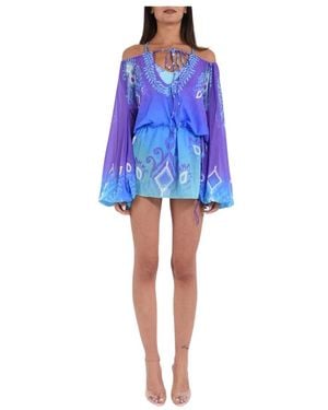 FK Short Dresses - Blue