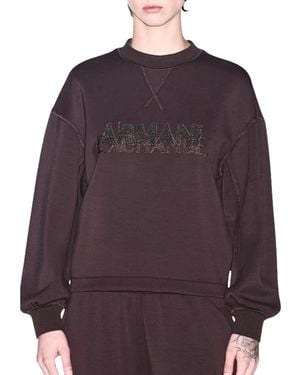 ARMANI EXCHANGE Sweatshirts - Morado